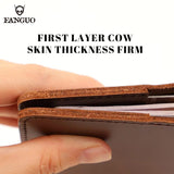 Retro Leather Passport Bag Travel Passport Wallet