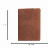Vintage Leather Passport Wallet Holder