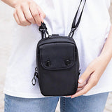 RFID Travel Neck Passport Cover Anti-Theft Money Bag