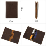Full Grain Leather Passport Holder Travel Wallet Passport Organizer