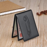 WILLIAMPOLO Card Bag Male Cowhide Leather Case Driving Set Mini