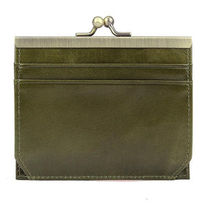 Vintage Oil Wax Leather Card Bag Multi-card Cover Credit Card Bag