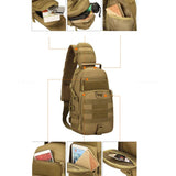 Tactical Sling Chest Pack Molle Military Shoulder Bag Men Crossbody Bag