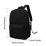 Canvas Unisex Backpack Travel Bag for Students and Women