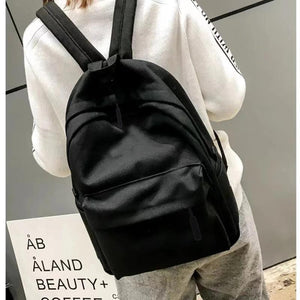 Canvas Unisex Backpack Travel Bag for Students and Women