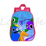 Rainbow Backpacks Boys Girls School Bags Children Bookbag Toddler Cartoon Kinder