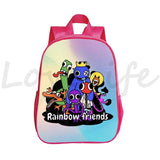Rainbow Backpacks Boys Girls School Bags Children Bookbag Toddler Cartoon Kinder