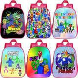 Rainbow Backpacks Boys Girls School Bags Children Bookbag Toddler Cartoon Kinder