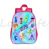 Rainbow Backpacks Boys Girls School Bags Children Bookbag Toddler Cartoon Kinder