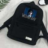 Nevermore Academy Wednesday Addams Backpack