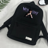 Nevermore Academy Wednesday Addams Backpack