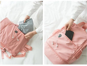 Large Capacity Fitness Bag Dry Wet Separation Sports Backpack