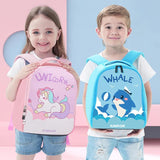 Kids Cartoon Printed Waterproof School Bag