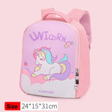 Kids Cartoon Printed Waterproof School Bag