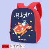 Kids Cartoon Printed Waterproof School Bag