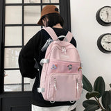 Waterproof School Bag for Girls Large Capacity Backpack