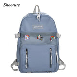 Waterproof School Bag for Girls Large Capacity Backpack