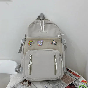 Waterproof School Bag for Girls Large Capacity Backpack