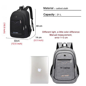 Large-capacity Leisure Travel Backpack 15.6in Laptop Bag