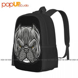 American Exotic Bully Pit Bull Backpack - Large Capacity Vintage Gym Bag
