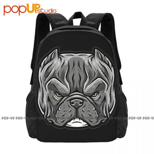 American Exotic Bully Pit Bull Backpack - Large Capacity Vintage Gym Bag