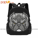 American Exotic Bully Pit Bull Backpack - Large Capacity Vintage Gym Bag