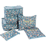 6pcs/set Waterproof Travel Packing Cubes Large Capacity Clothing Organize Bag