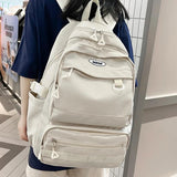 Women's Backpack Multi-pocket Big Travel Bag Schoolbag for Teenage Girl