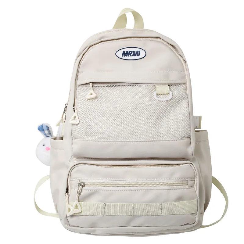 Women's Backpack Multi-pocket Big Travel Bag Schoolbag for Teenage Girl