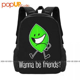 BFDI Battle For Dream Island Leafy Backpack Large Capacity