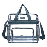 Portable Transparent Shoulder Crossbody Bag Tote Satchel Handbag