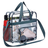 Portable Transparent Shoulder Crossbody Bag Tote Satchel Handbag