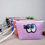 Large Capacity Women's Travel Bags Cartoon Character Print Pretty Style