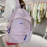 Waterproof Nylon Backpack for Teenagers School Bags for Girls Large Capacity