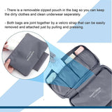 Women Travel Bra Storage Bag Underwear Organizer Waterproof Tote Bags
