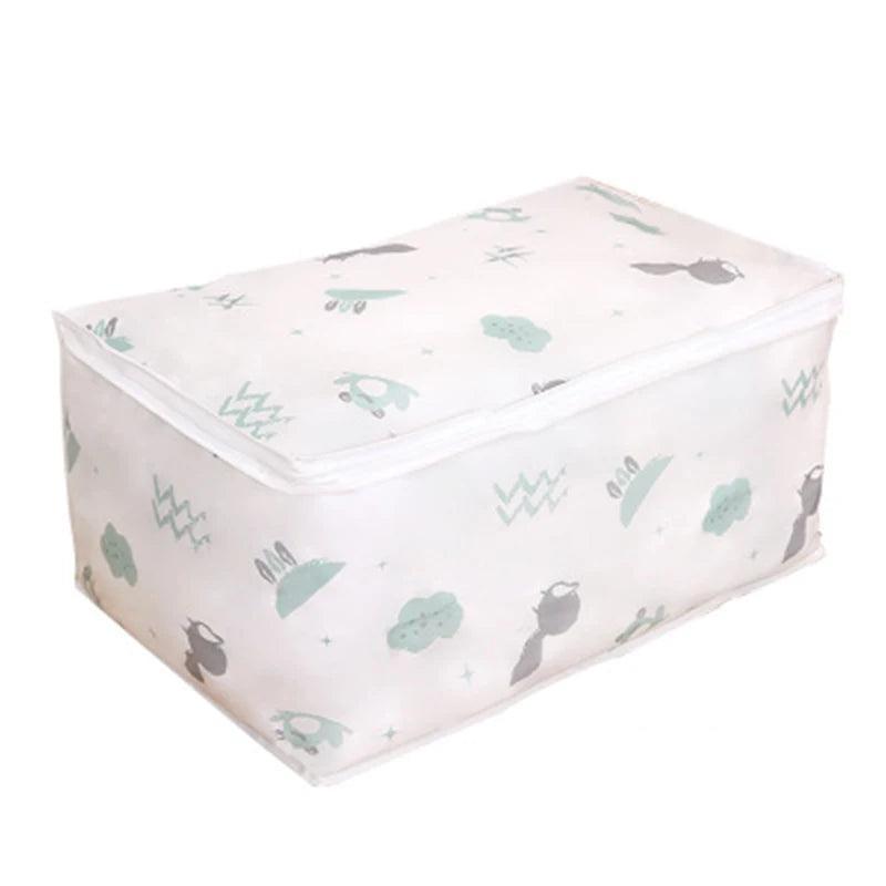 PEVA Transparent Quilt Storage Bag Home Organizer