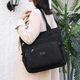 Nylon Messenger Bag Women Shoulder Handbag Large Tote Shopping
