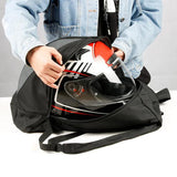 Lightweight Motorcycle Helmet Bag Shoulder Backpack