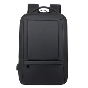 USB Men's Shoulder Bag Business Travel Backpack Large Capacity Waterproof Laptop
