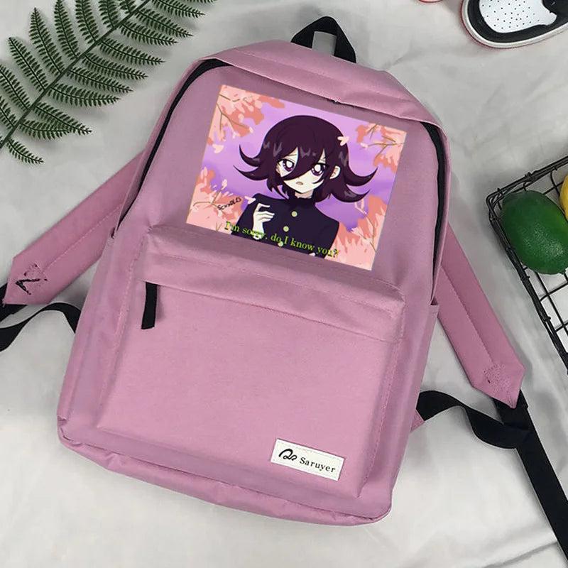 Japanese Anime Danganronpa Schoolbag Backpack for Teenagers