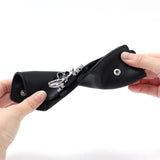 Leather Housekeeper Holders Car Keychain Key Bag Case Men Wallet Cover
