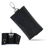 Leather Housekeeper Holders Car Keychain Key Bag Case Men Wallet Cover