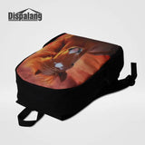 Horse Printing Backpack for Teens Girls School Bags Mochila