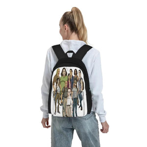 Lost TV Series Backpacks Men's Women's Backpacks Bags