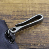 Vintage Leather Key Chain Wallet European Style Cowhide Car Key Case