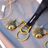 Cowhide Leather Key Ring Wallet Key Holder Organizer