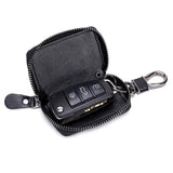 Unisex PU Leather Key Wallet Zipper Car Key Bag Mini Storage Bags