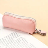 Unisex Zipper Mini Small Keychain Holder Pouch Portable Car-key Storage