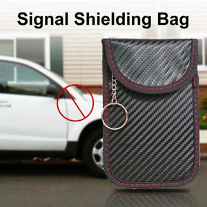 RFID Signal Blocking Car Key Wallet Bag Anti-Theft Keyless Entry Pouch
