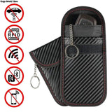 1pc Anti-theft Car Key Signal Blocking Pouch Rfid Key Protector